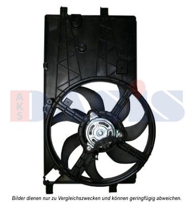 AKS DASIS Ventilaator,mootorijahutus 068054N